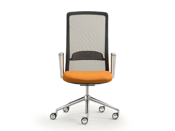THAT'S IT - Mesh office chair with armrests with 5-Spoke base by Quinti Sedute - view 3